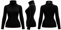VENTE PARIS – THE ESSENCE | Luxury Ribbed Turtleneck