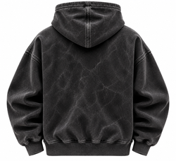 VENTE PARIS – THE ORIGIN | Heavyweight Hoodie – Washed Charcoal